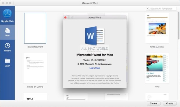 microsoft word for mac download trial